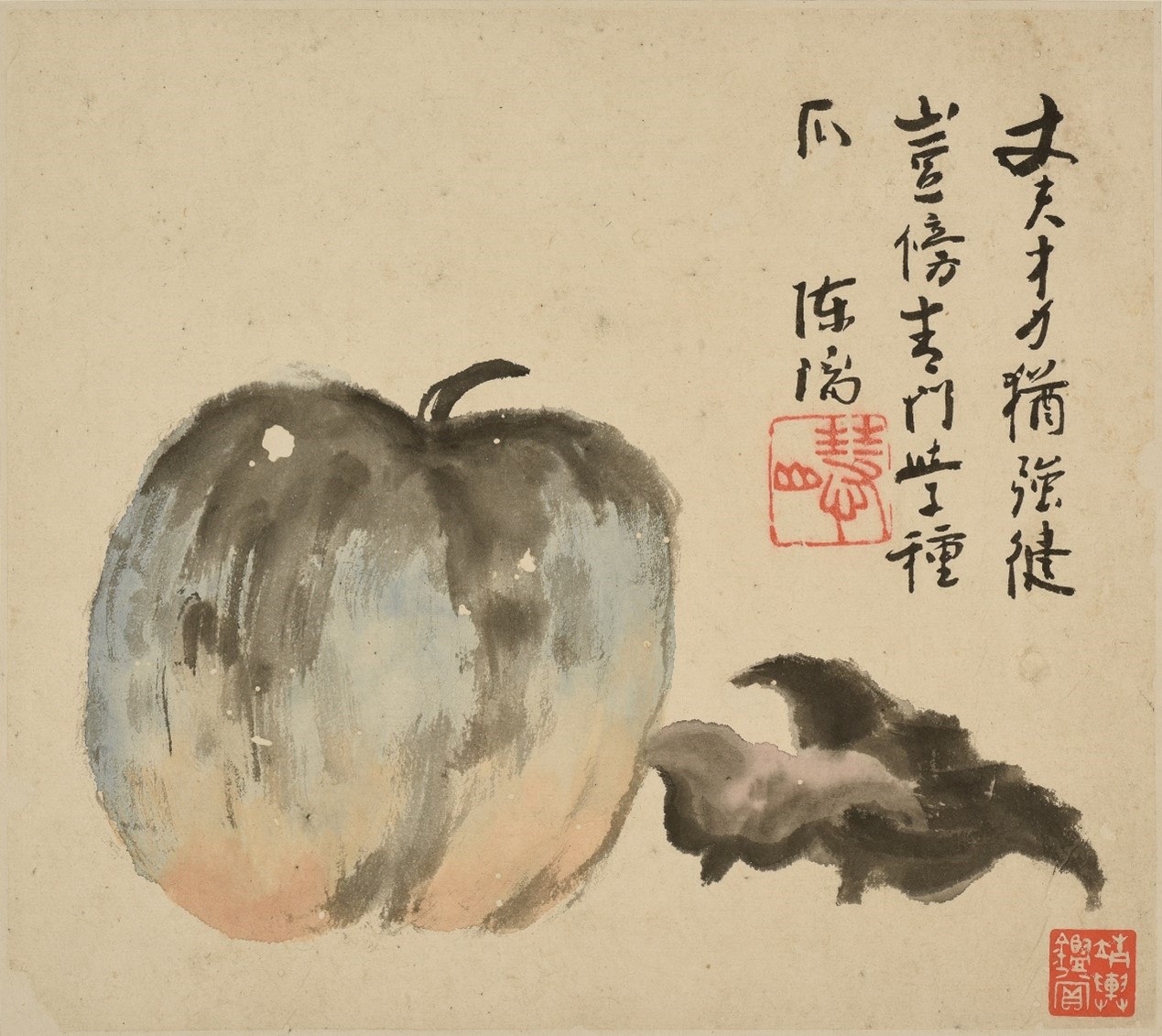 <h2>花卉图册之一</h2><p>作者：陈瑞</p><p>创作年代：明</p><p>规格：22cm×24.5cm</p><p>品类：纸本设色、水墨</p>